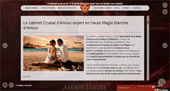 Desktop Screenshot of haute-magie-amour.com