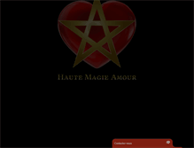 Tablet Screenshot of haute-magie-amour.com